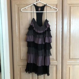 Free People tiered ruffle dress